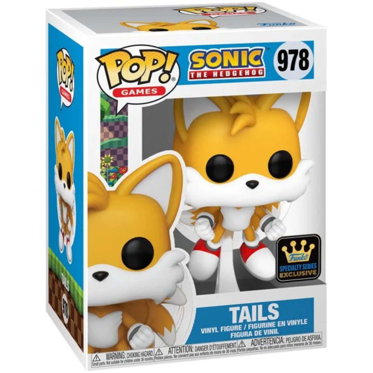 Sonic the Hedgehog - Tails (Specialty Series) #978 - Funko Pop! Vinyl Games - Persona Toys