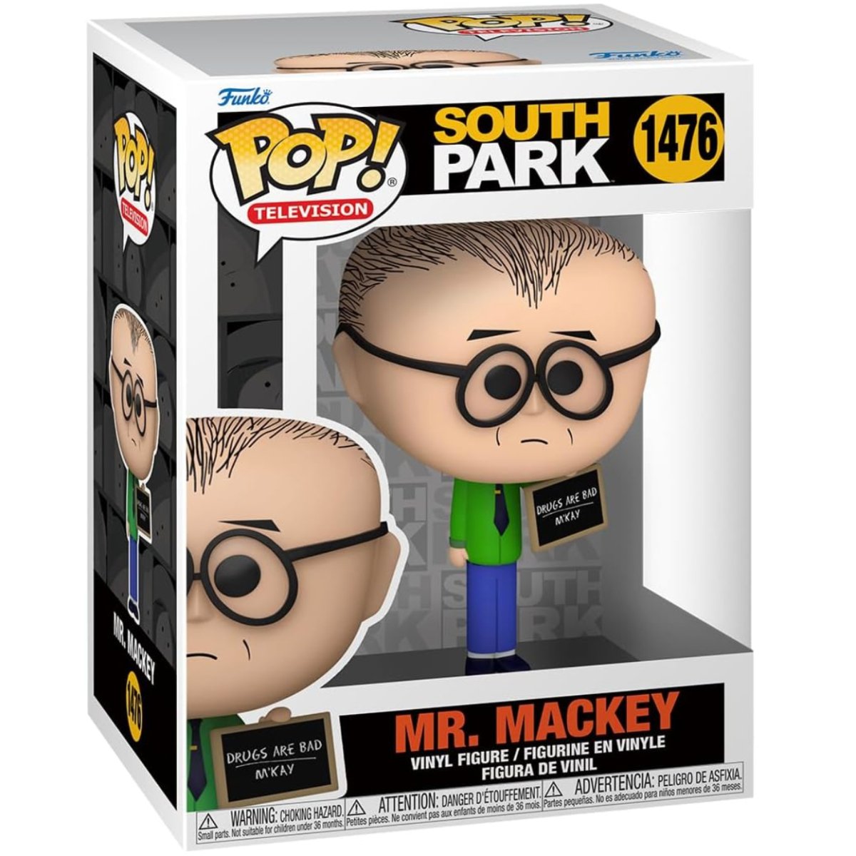 South Park - Mr. Mackey #1476 - Funko Pop! Vinyl Animation - Persona Toys