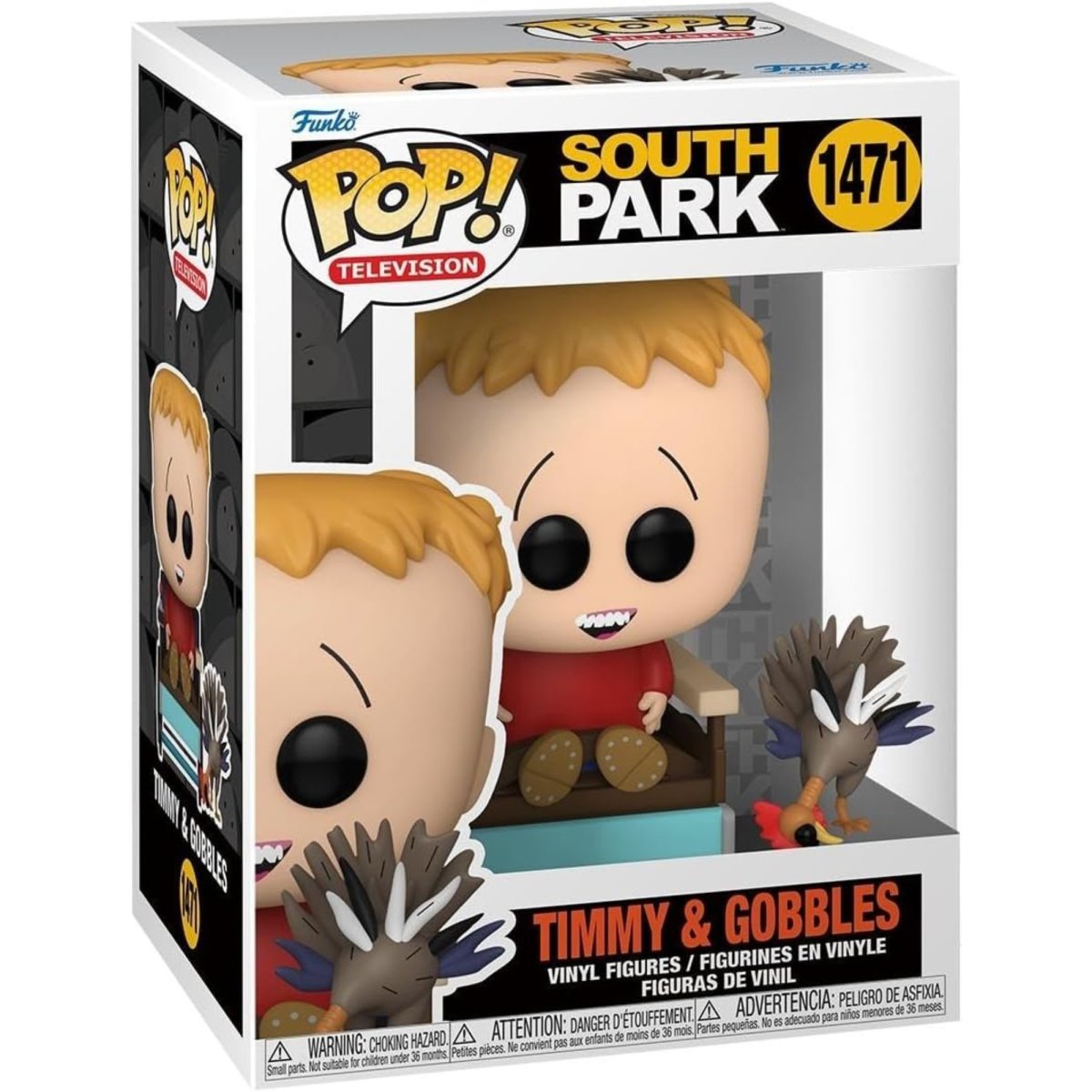 South Park - Timmy & Gobbles #1471 - Funko Pop! Vinyl Animation - Persona Toys