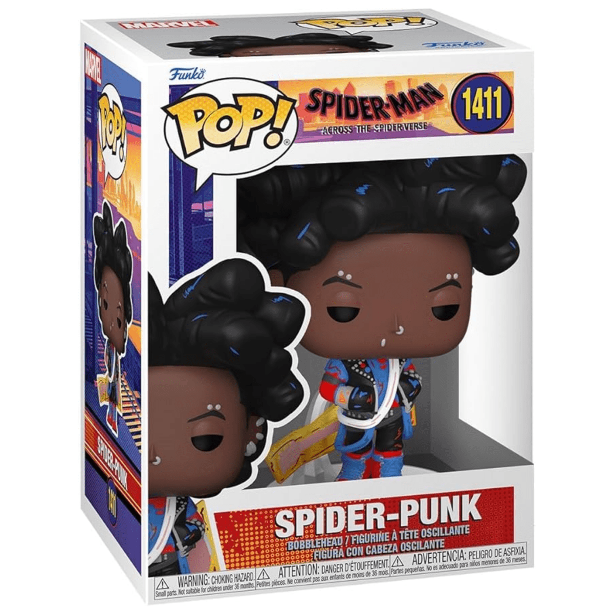 Spider-Man Across the Spider-Verse - Spider-Punk 1411 - Funko Pop! Vinyl Marvel - Persona Toys