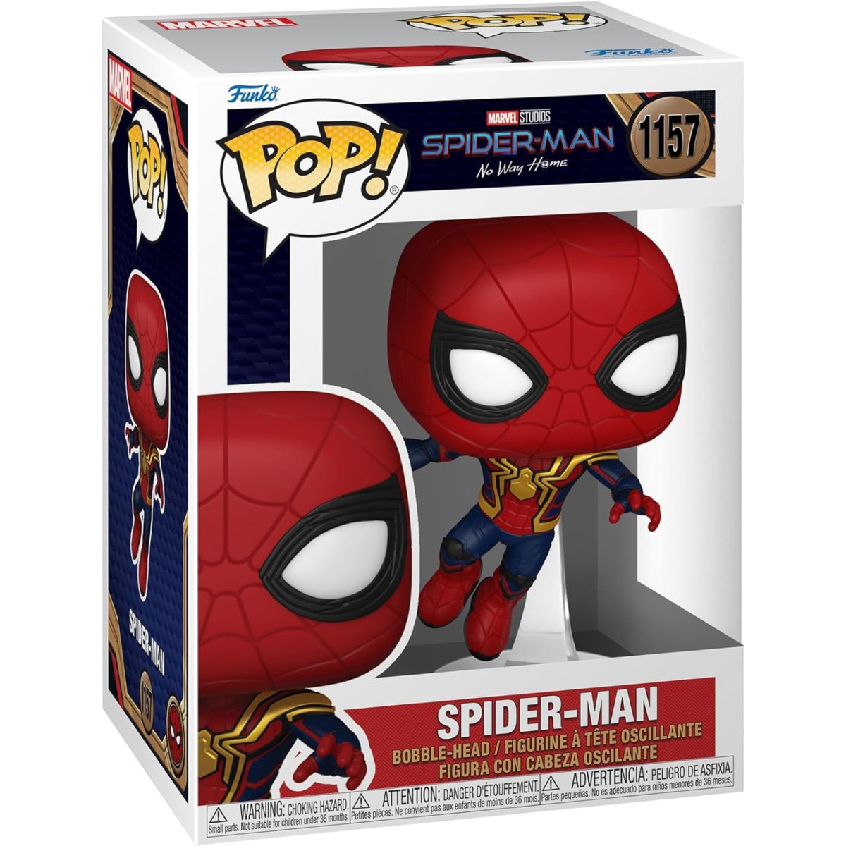 Spider - Man No Way Home - Spider - Man #1157 - Funko Pop! Vinyl Marvel - Persona Toys