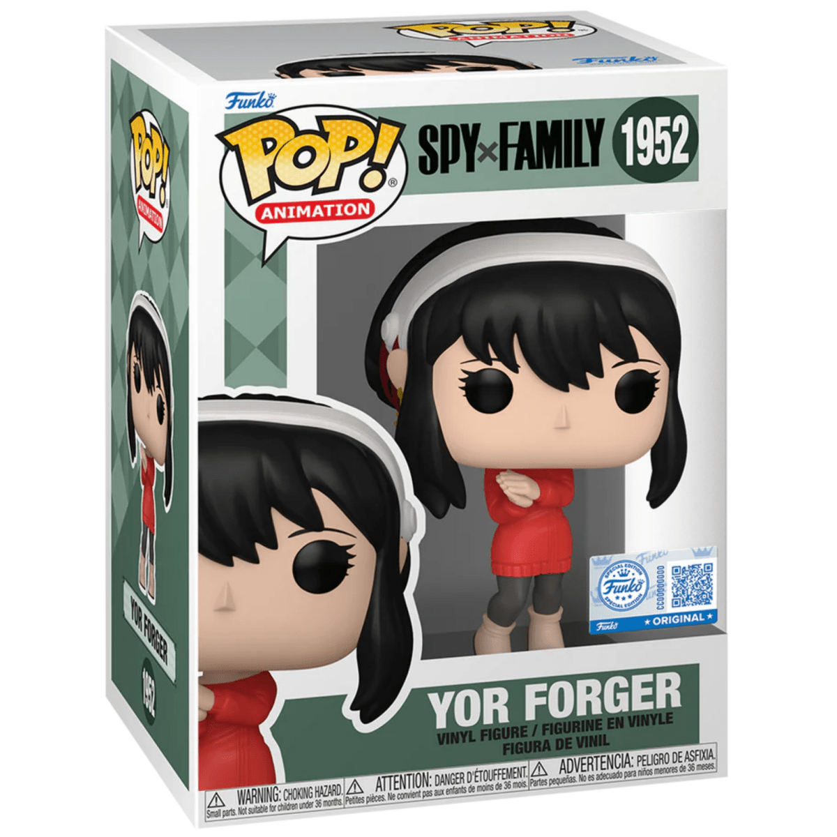 Spy x Family - Yor Forger [Red Sweater] (Special Edition) 1952 - Funko Pop! Vinyl Anime - Persona Toys