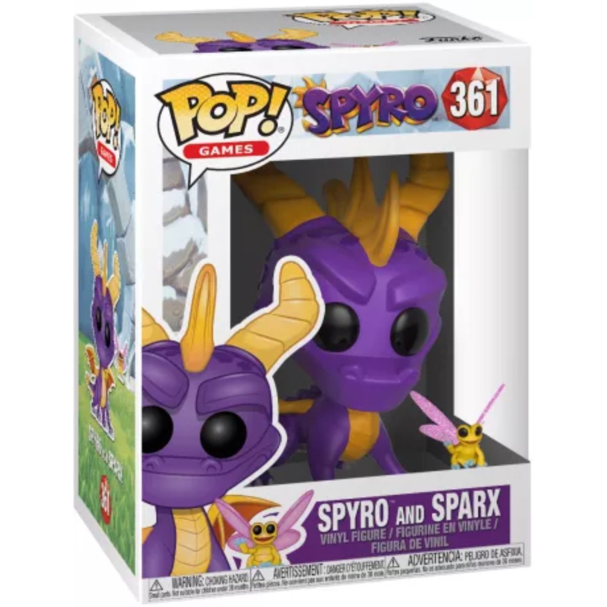 Spyro - Spyro and Sparx #361 - Funko Pop! Vinyl Games - Persona Toys