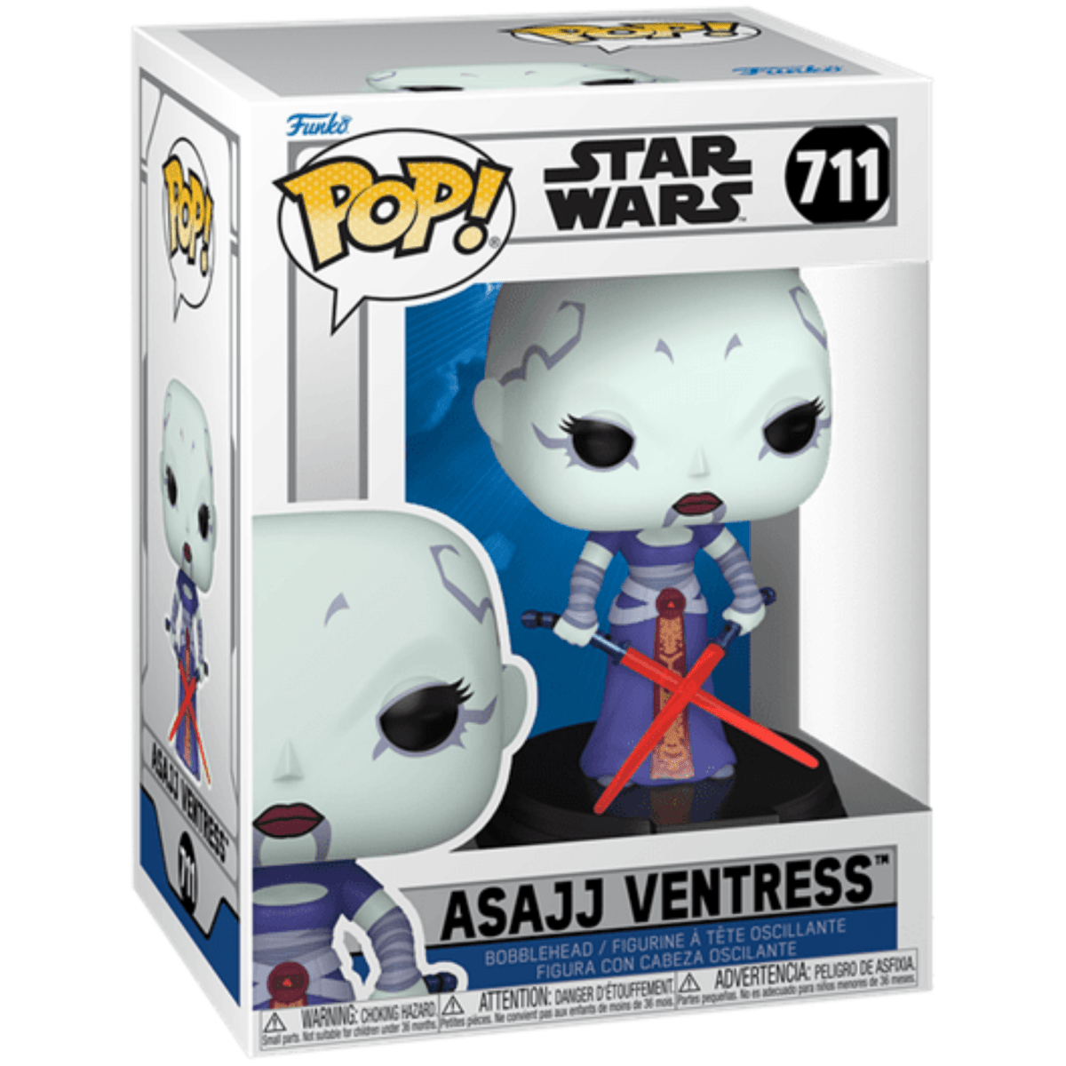 Star Wars - Asajj Ventress [Clone Wars] 711 - Funko Pop! Vinyl Star Wars - Persona Toys