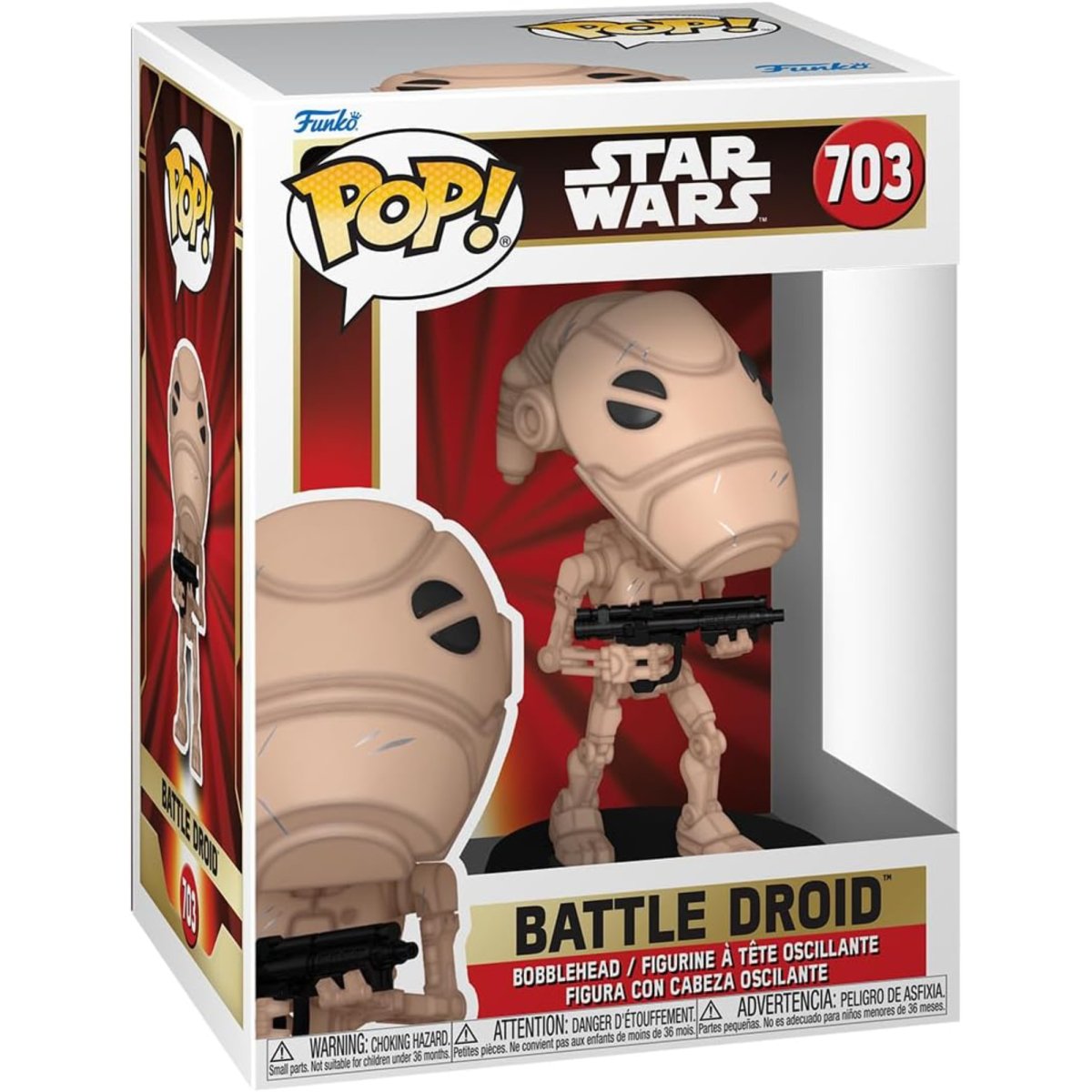 Star Wars - Battle Droid [The Phantom Menace] #703 - Funko Pop! Vinyl Star Wars - Persona Toys