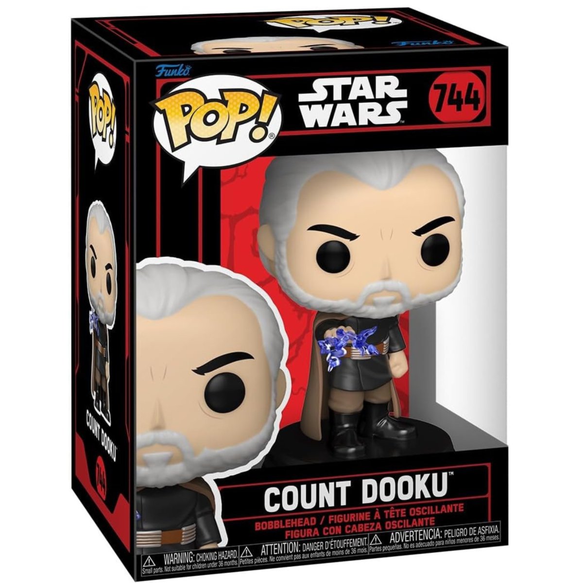 Star Wars - Count Dooku [Dark Side] #744 - Funko Pop! Vinyl Star Wars - Persona Toys