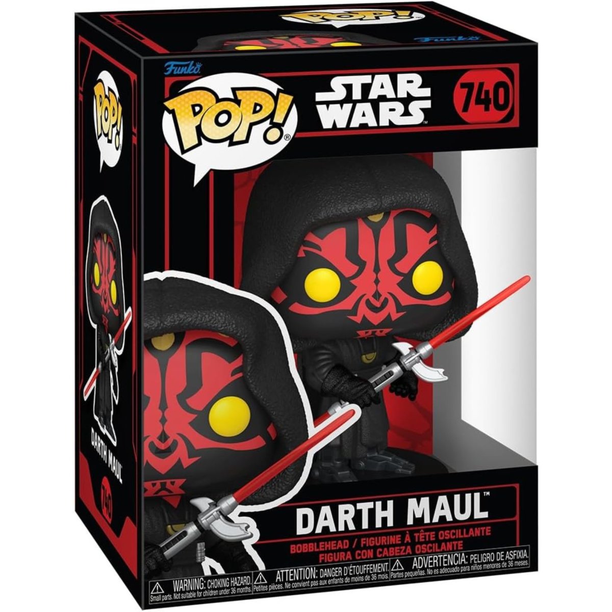 Star Wars - Darth Maul [Dark Side] #740 - Funko Pop! Vinyl Star Wars - Persona Toys