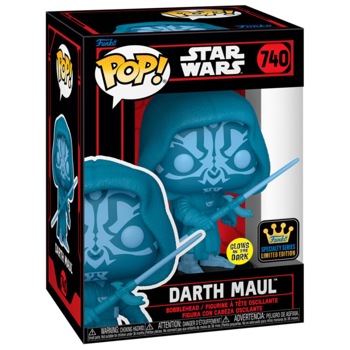 Star Wars - Darth Maul (Glow Specialty Series) #740 - Funko Pop! Vinyl Star Wars - Persona Toys