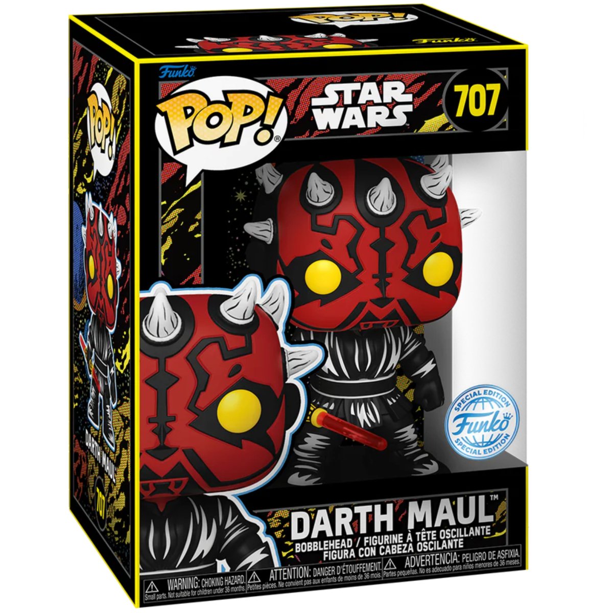 Star Wars - Darth Maul (Retro) (Special Edition) #707 - Funko Pop! Vinyl Star Wars - Persona Toys