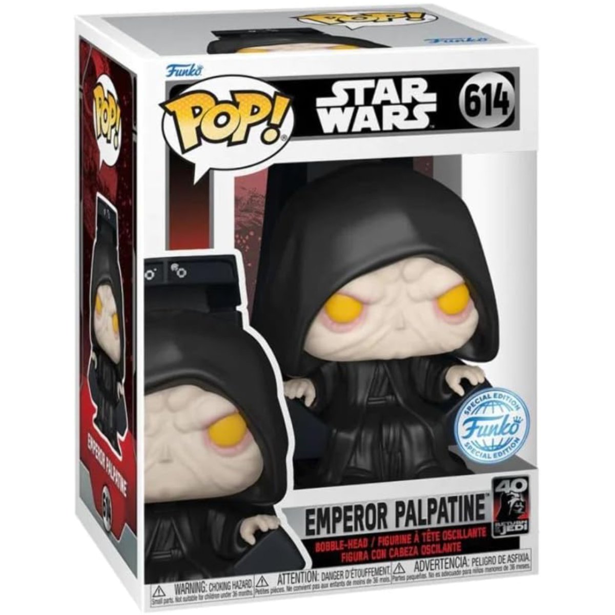 Star Wars - Emperor Palpatine [Return of the Jedi] (Special Edition) #614 - Funko Pop! Vinyl Star Wars - Persona Toys