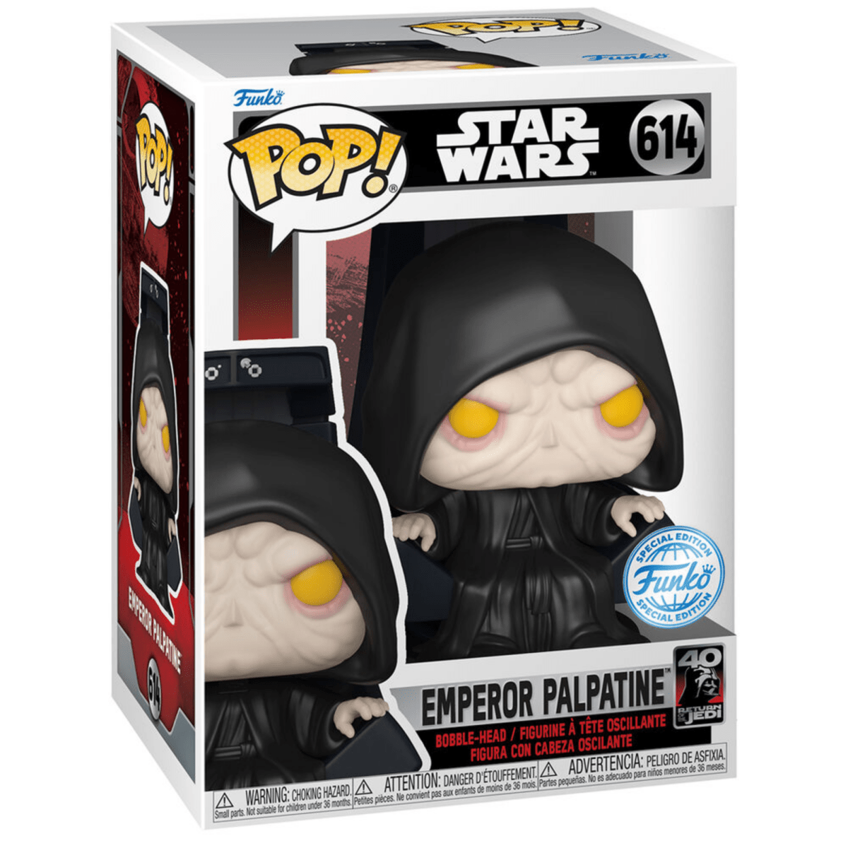 Star Wars - Emperor Palpatine [Spectating] [Return of the Jedi] (Special Edition) 614 - Funko Pop! Vinyl Star Wars - Persona Toys