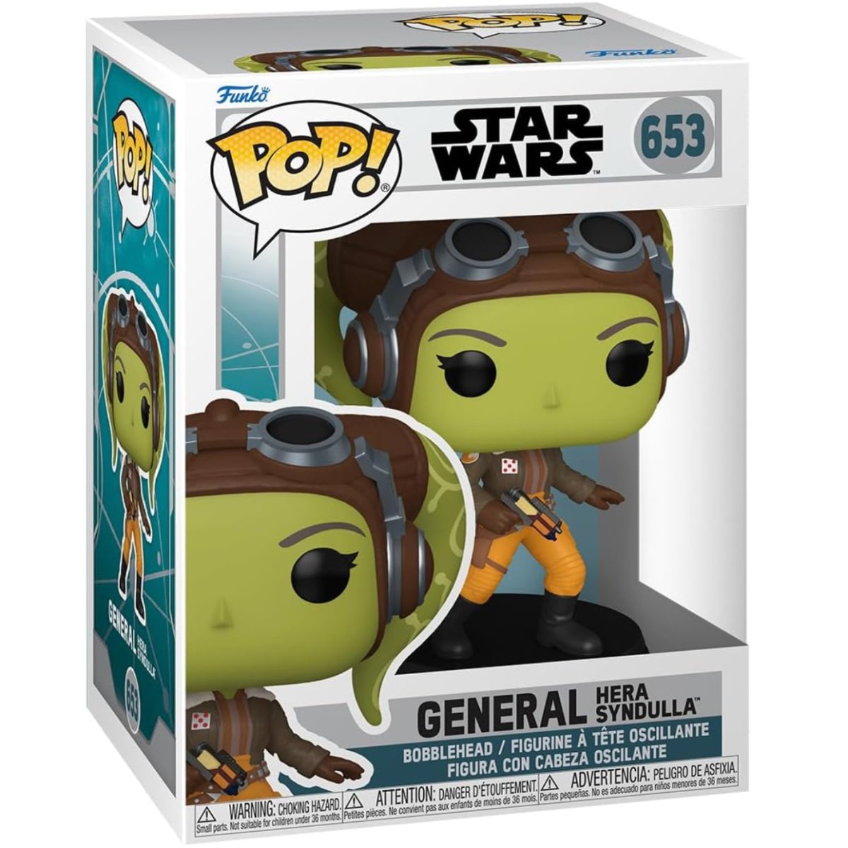 Star Wars - General Hera Syndulla #653 - Funko Pop! Vinyl Star Wars - Persona Toys