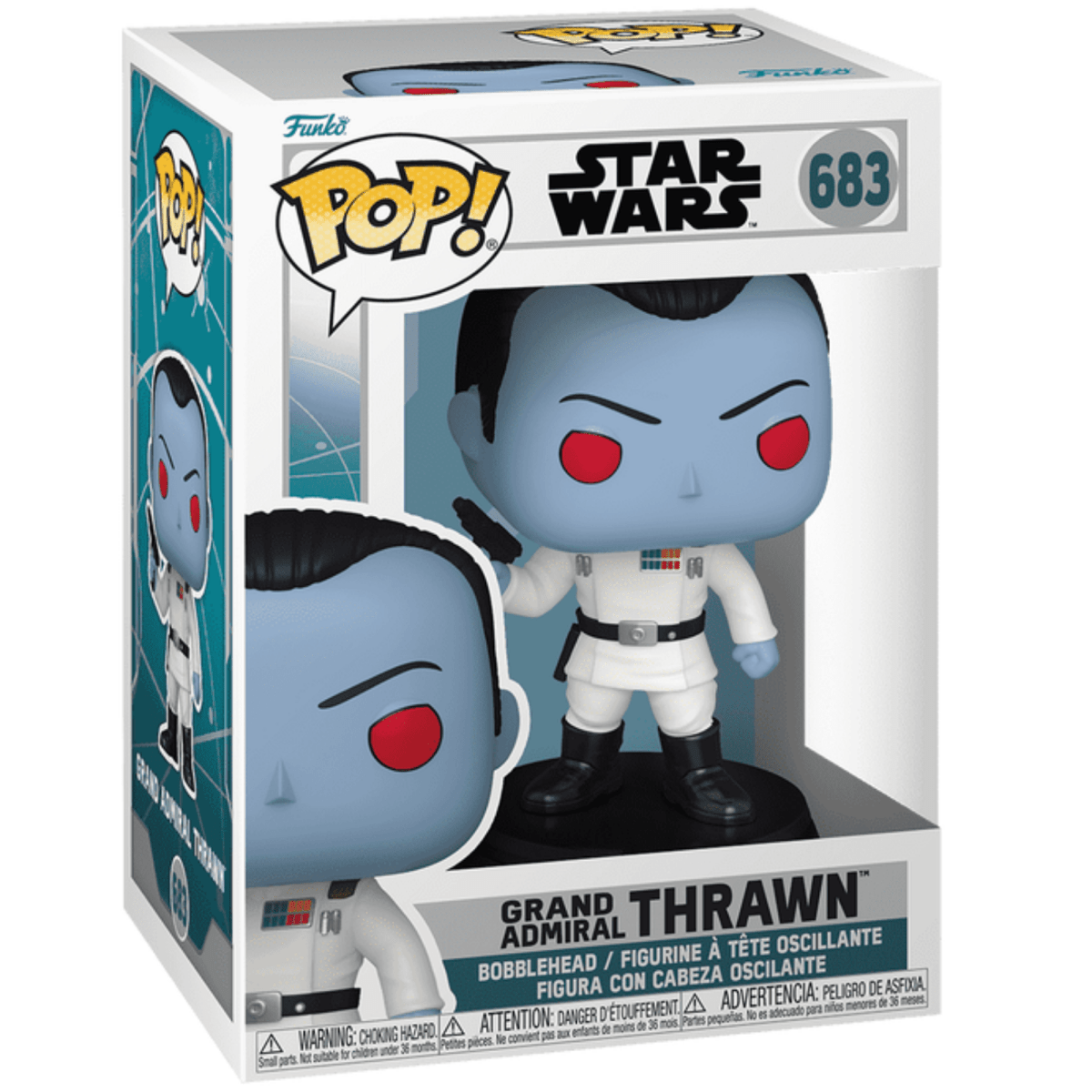 Star Wars - Grand Admiral Thrawn [Ahsoka] 683 - Funko Pop! Vinyl Star Wars - Persona Toys