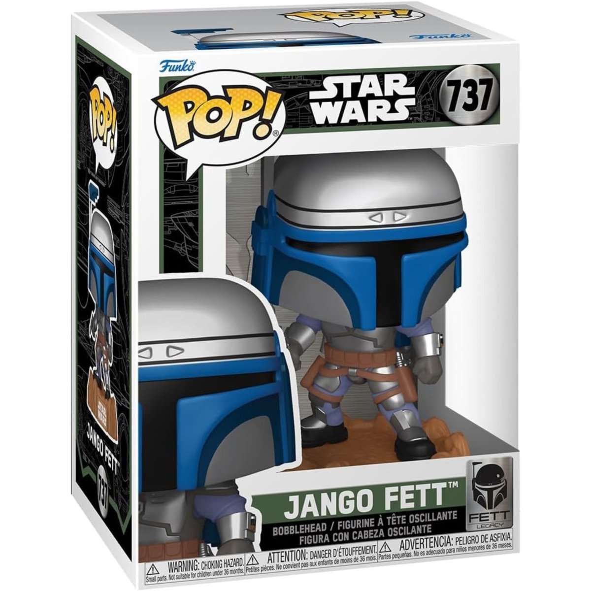 Star Wars - Jango Fett #737 - Funko Pop! Vinyl Star Wars - Persona Toys