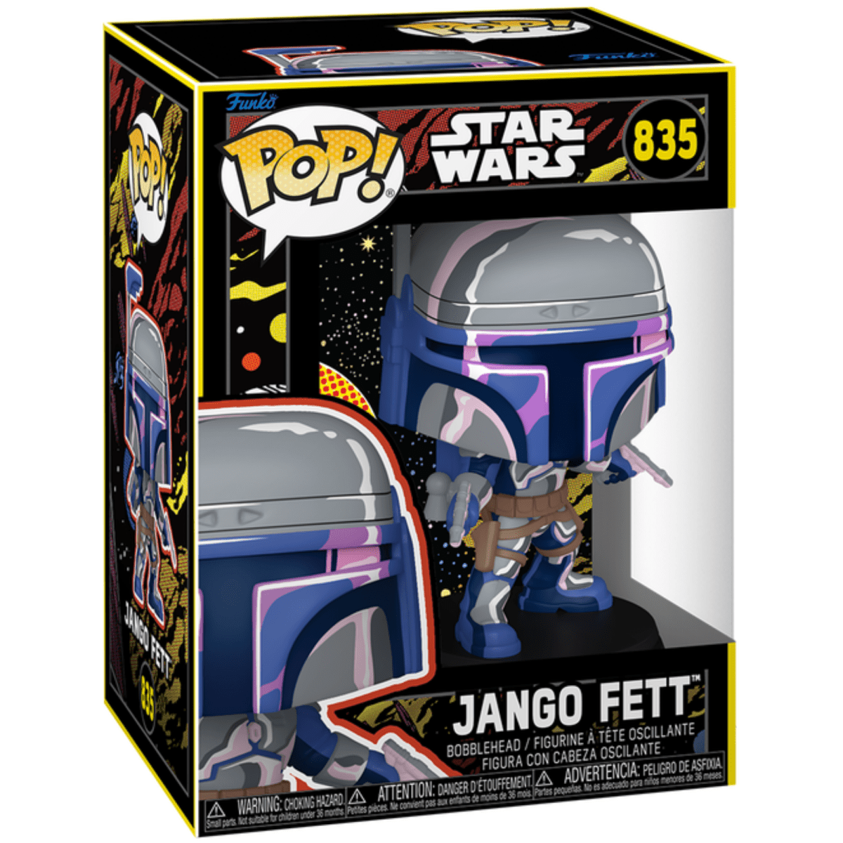 Star Wars - Jango Fett (Retro) 835 - Funko Pop! Vinyl Star Wars - Persona Toys