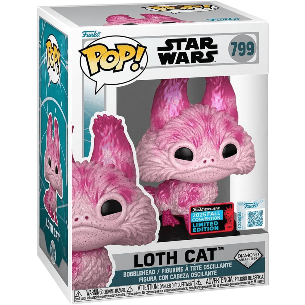 Star Wars - Loth Cat [Pink] (Diamond) (2025 Fall Convention Limited Edition) 799 - Funko Pop! Vinyl Star Wars - Persona Toys
