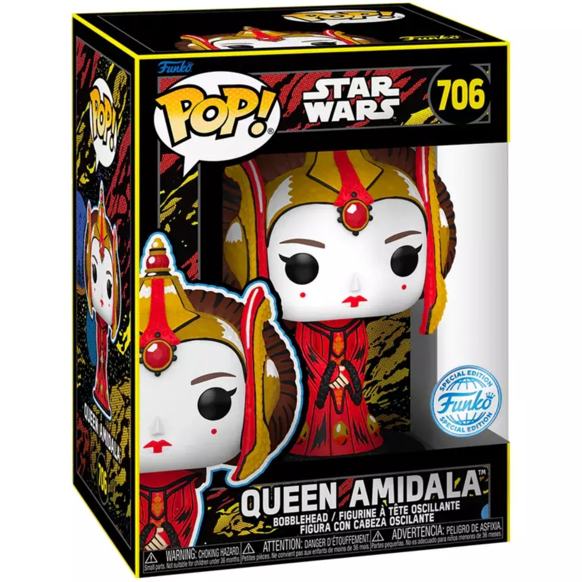 Star Wars - Queen Amidala (Retro) (Special Edition) #706 - Funko Pop! Vinyl Star Wars - Persona Toys