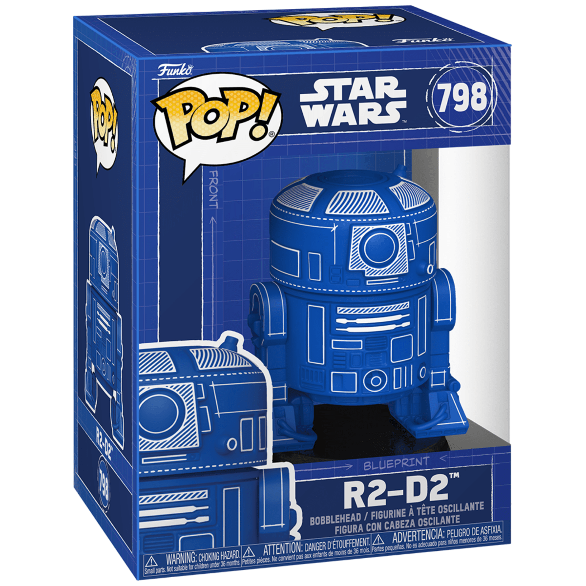 Star Wars - R2 - D2 [Blueprint] 798 - Funko Pop! Vinyl Star Wars - Persona Toys