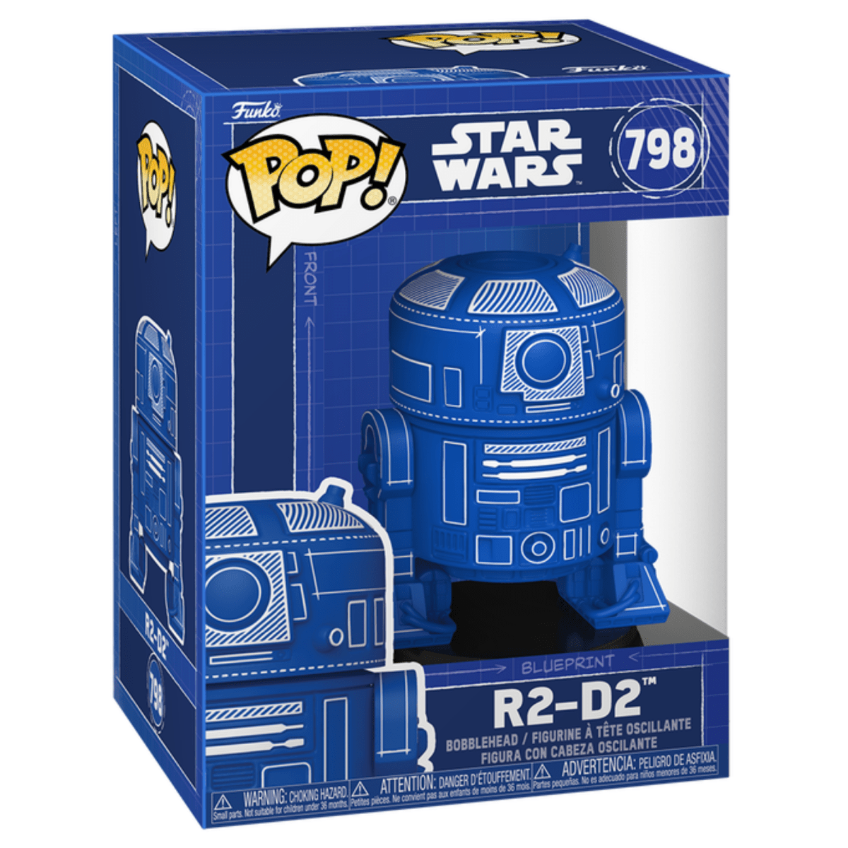 Star Wars - R2 - D2 [Blueprint] 798 - Funko Pop! Vinyl Star Wars - Persona Toys