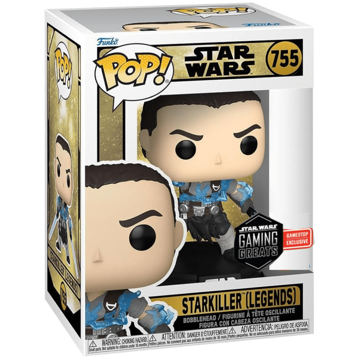 Star Wars - Starkiller (Legends) [Gaming Greats] (Gamestop Exclusive) 755 - Funko Pop! Vinyl Star Wars - Persona Toys