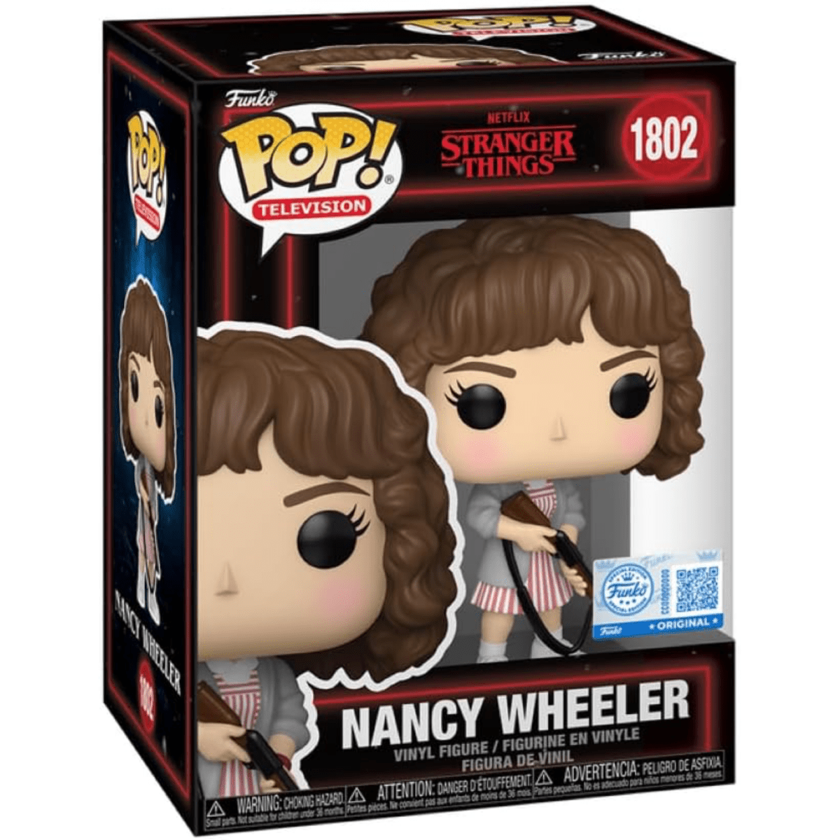 Stranger Things - Nancy Wheeler (Special Edition) 1802 - Funko Pop! Vinyl Television - Persona Toys