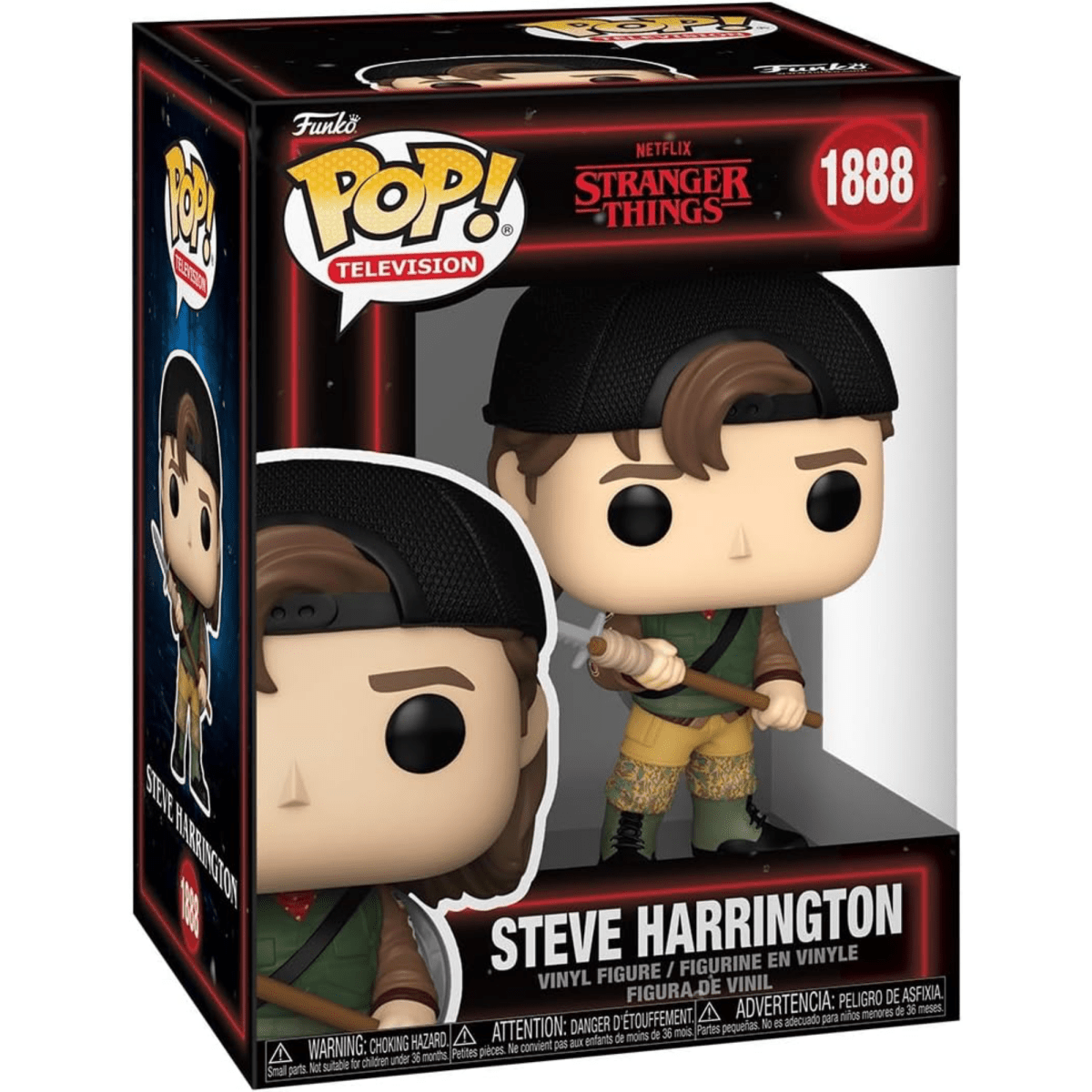 Stranger Things - Steve Harrington 1888 - Funko Pop! Vinyl Television - Persona Toys