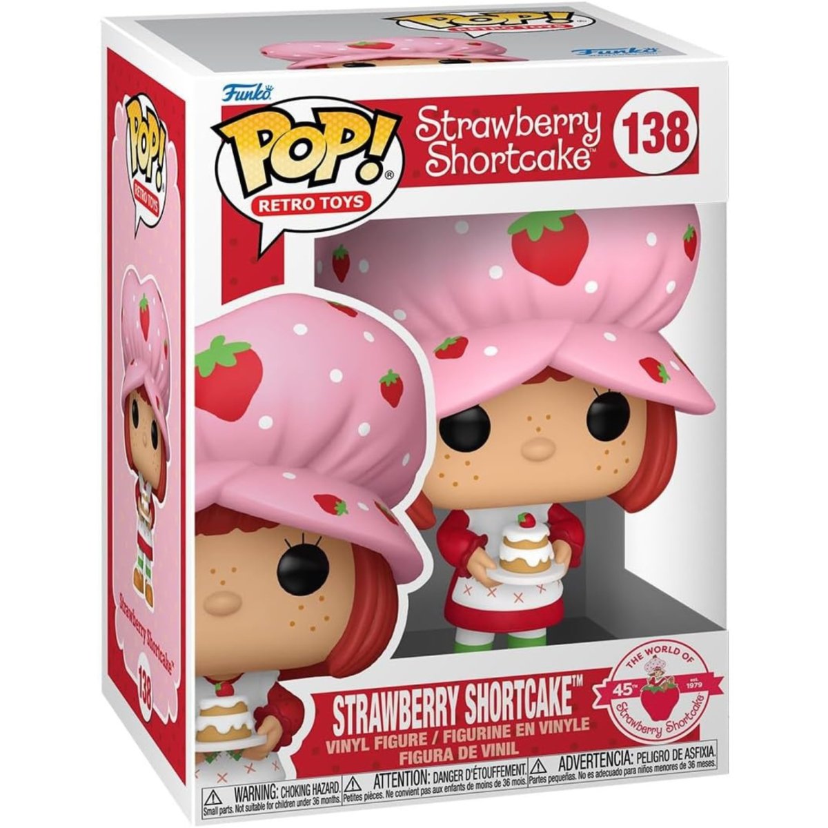 Strawberry Shortcake - Strawberry Shortcake #138 - Funko Pop! Vinyl Animation - Persona Toys