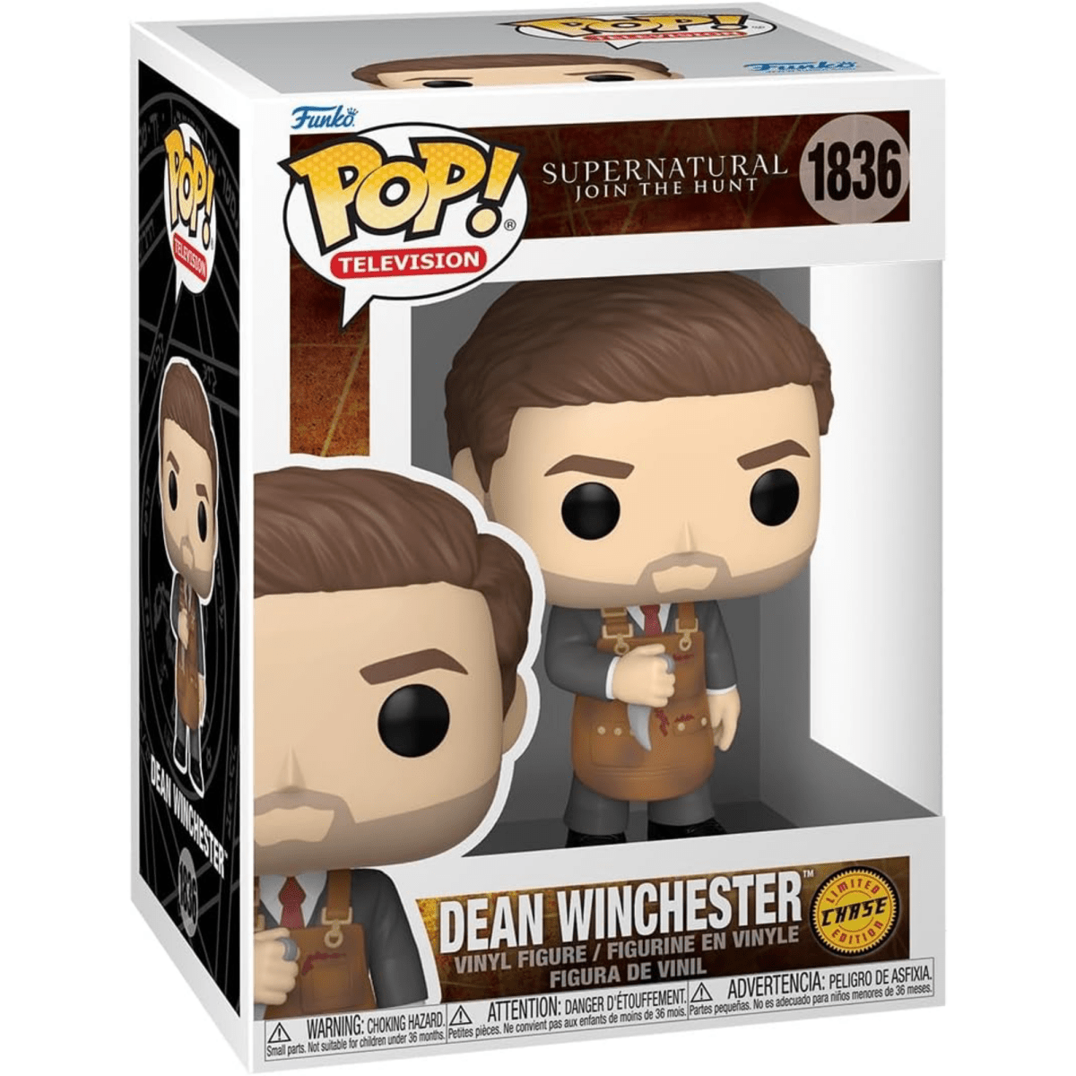 Supernatural - Dean Winchester (Chase) 1836 - Funko Pop! Vinyl Television - Persona Toys