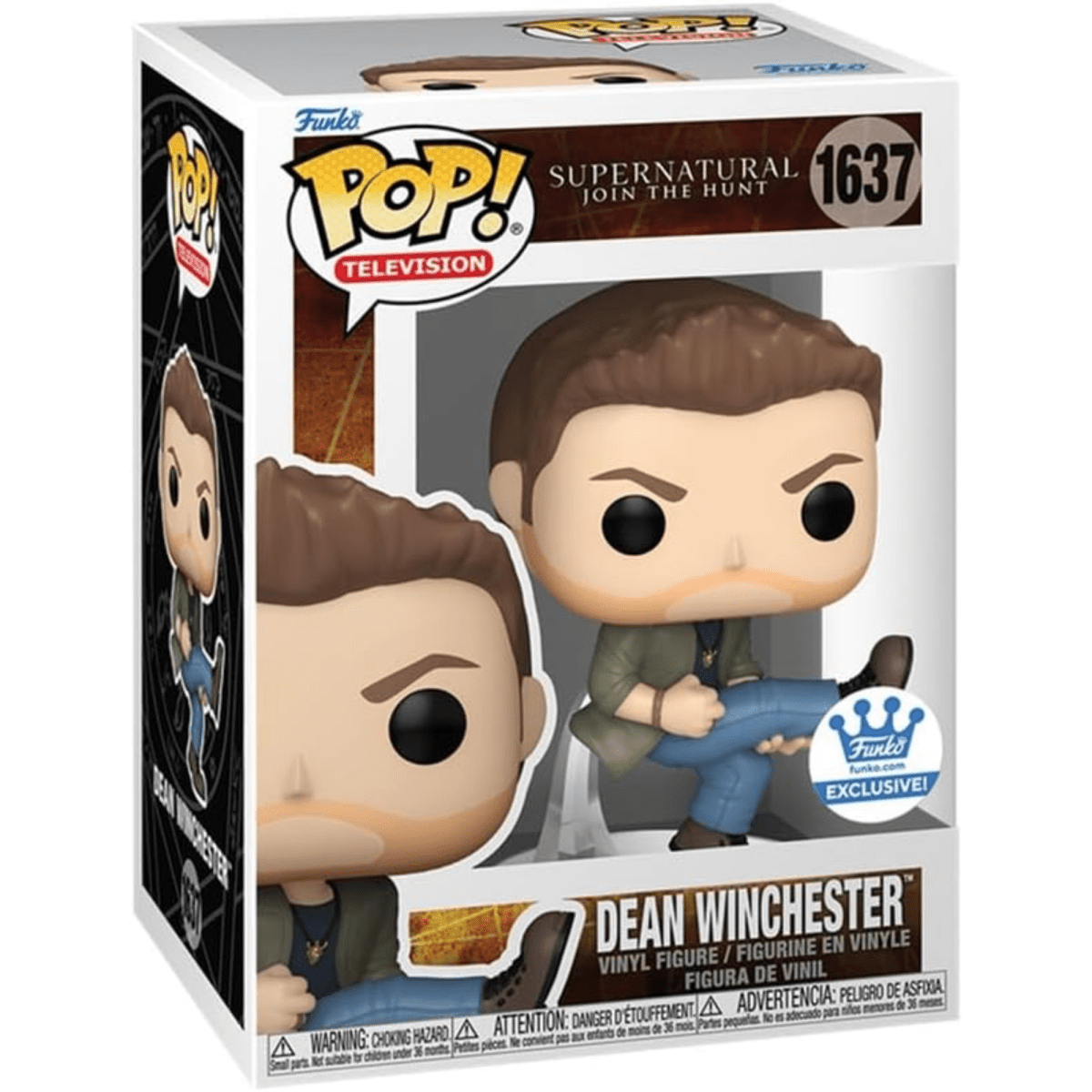 Supernatural - Dean Winchester [Eye of the Tiger] (Funko Shop Exclusive) #1637 - Funko Pop! Vinyl Television - Persona Toys