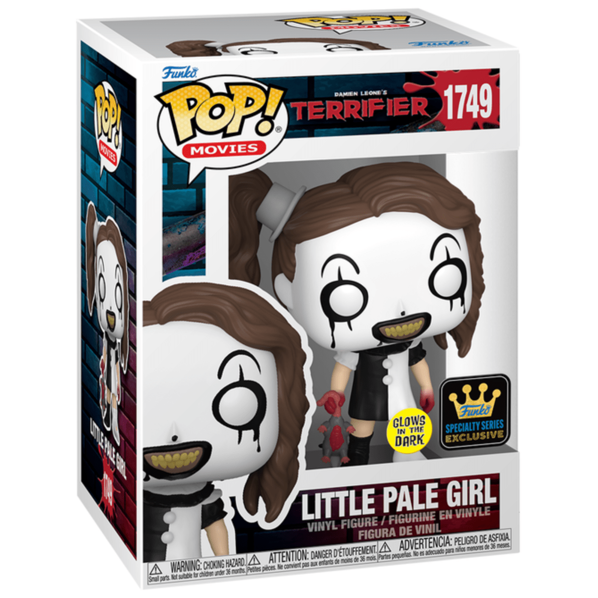 Terrifier - Little Pale Girl (Glow Specialty Series) #1749 - Funko Pop! Vinyl Movies - Persona Toys