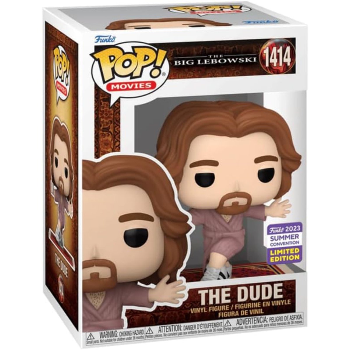 The Big Lebowski - The Dude (2023 Summer Convention Limited Edition) #1414 - Funko Pop! Vinyl Movies - Persona Toys