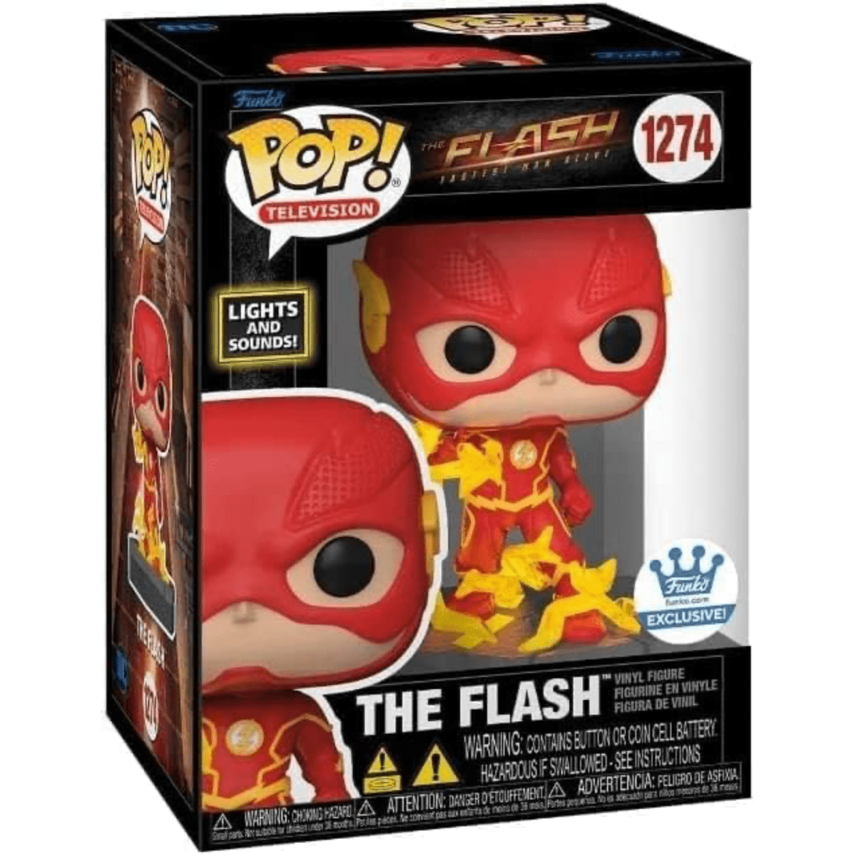 The Flash - The Flash [Lights & Sounds] (Funko Shop Exclusive) 1274 - Funko Pop! Vinyl DC - Persona Toys
