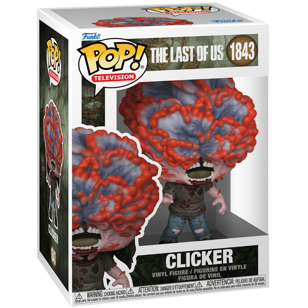 The Last of Us - Clicker (Infected) 1843 - Funko Pop! Vinyl Television - Persona Toys