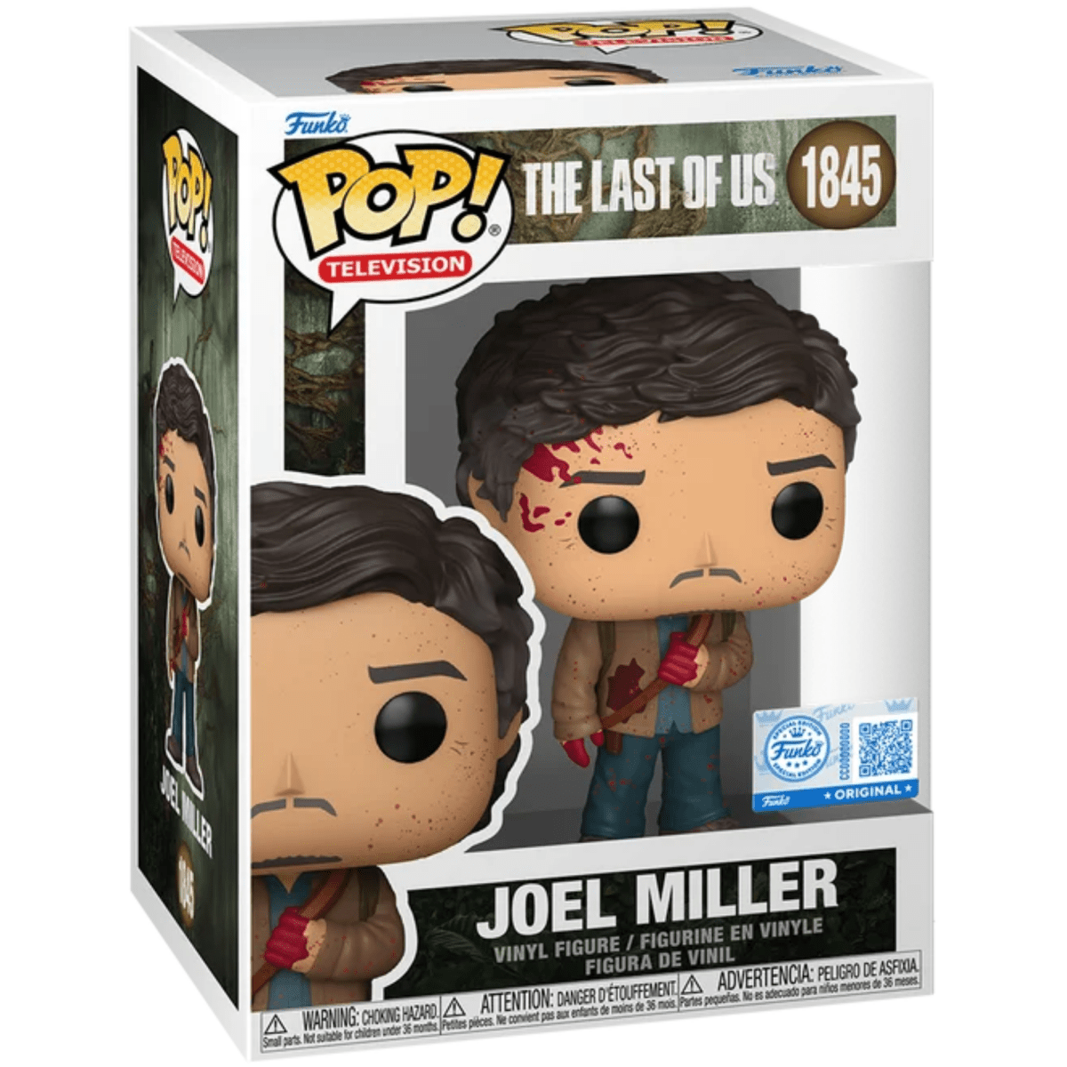 The Last of Us - Joel Miller [Bloody] (Special Edition) 1845 - Funko Pop! Vinyl Television - Persona Toys