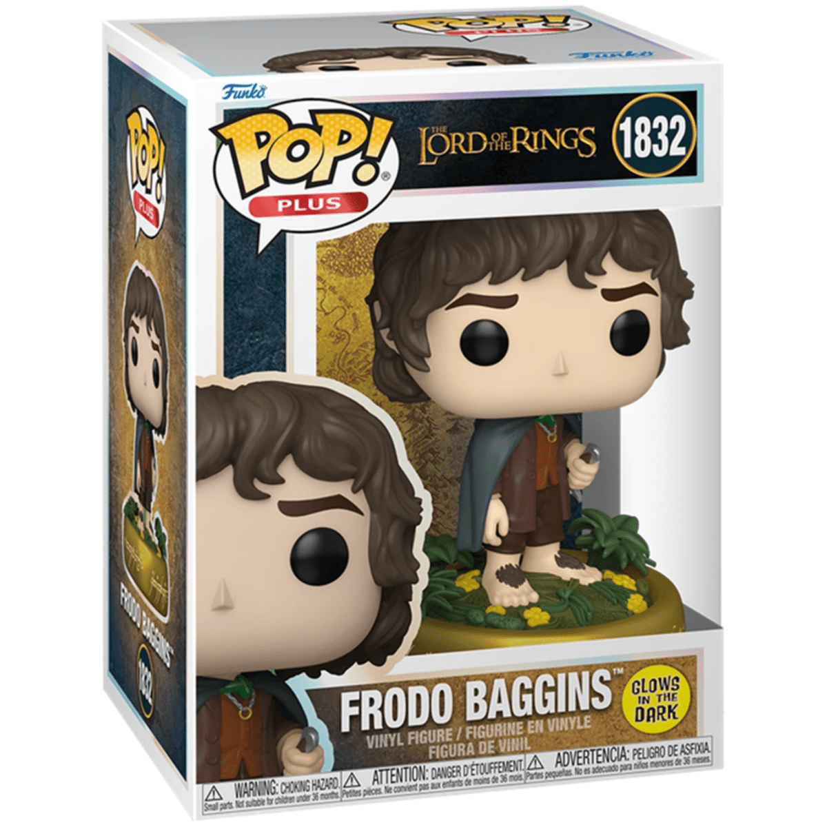 The Lord of the Rings - Frodo Baggins [On Ring] (Glow) 1832 - Funko Pop! Plus Vinyl Movies - Persona Toys