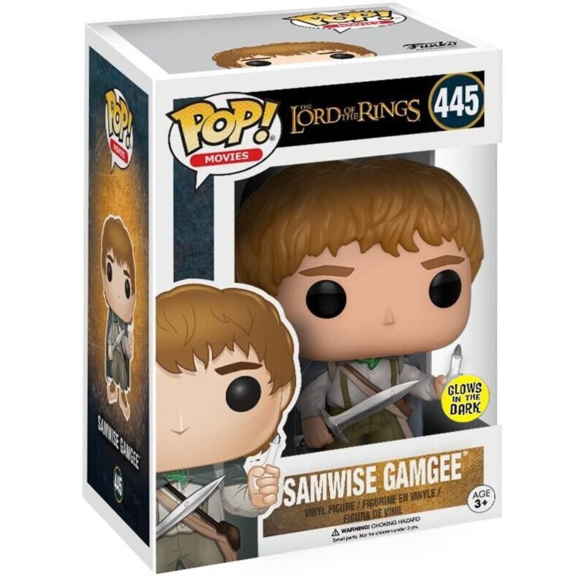 The Lord of the Rings - Samwise Gamgee (Glow) #445 - Funko Pop! Vinyl Movies - Persona Toys