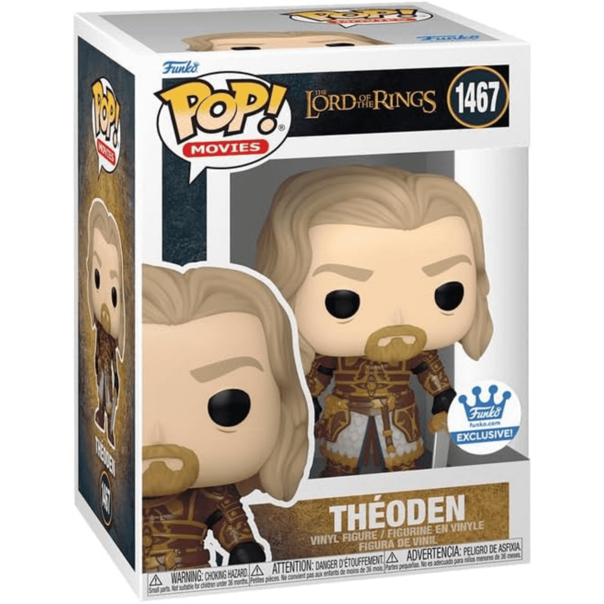 The Lord of the Rings - Theoden (Funko Shop Exclusive) 1467 - Funko Pop! Vinyl Movies - Persona Toys