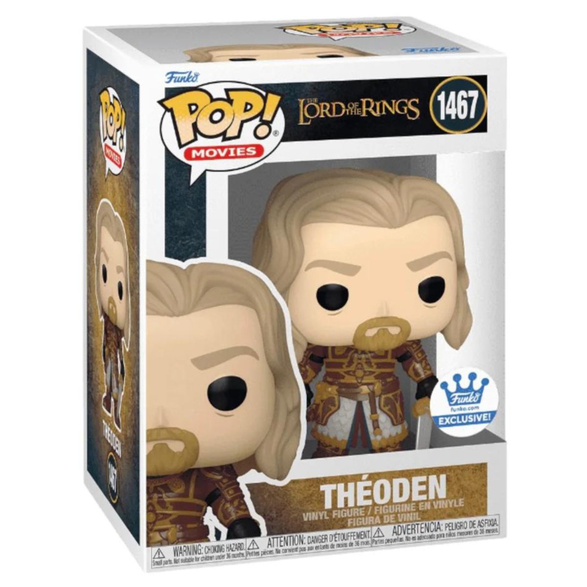 The Lord of the Rings - Theoden (Funko Shop Exclusive) #1467 - Funko Pop! Vinyl Movies - Persona Toys