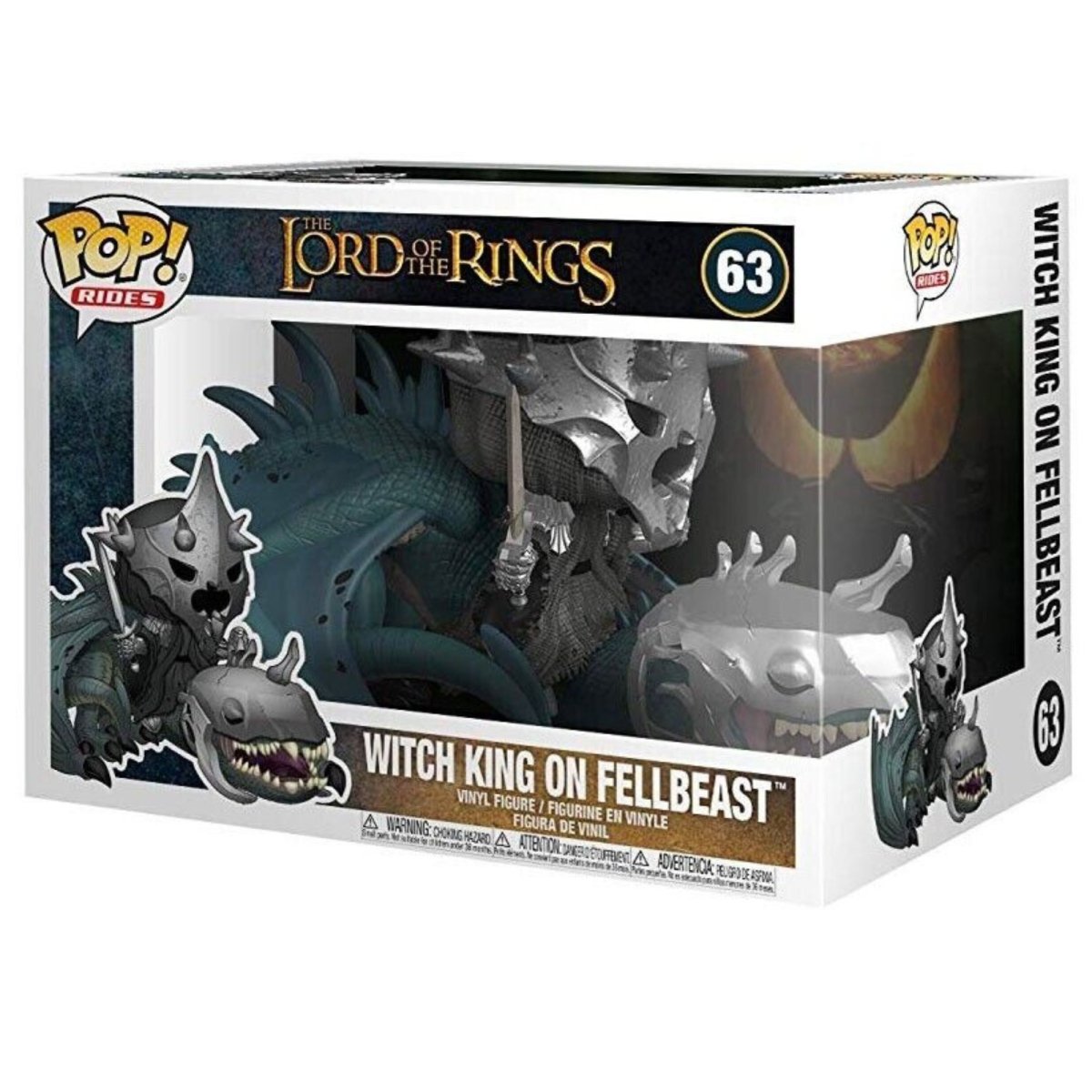 The Lord of the Rings - Witch King on Fellbeast #63 - Funko Pop! Vinyl Rides Movies - Persona Toys