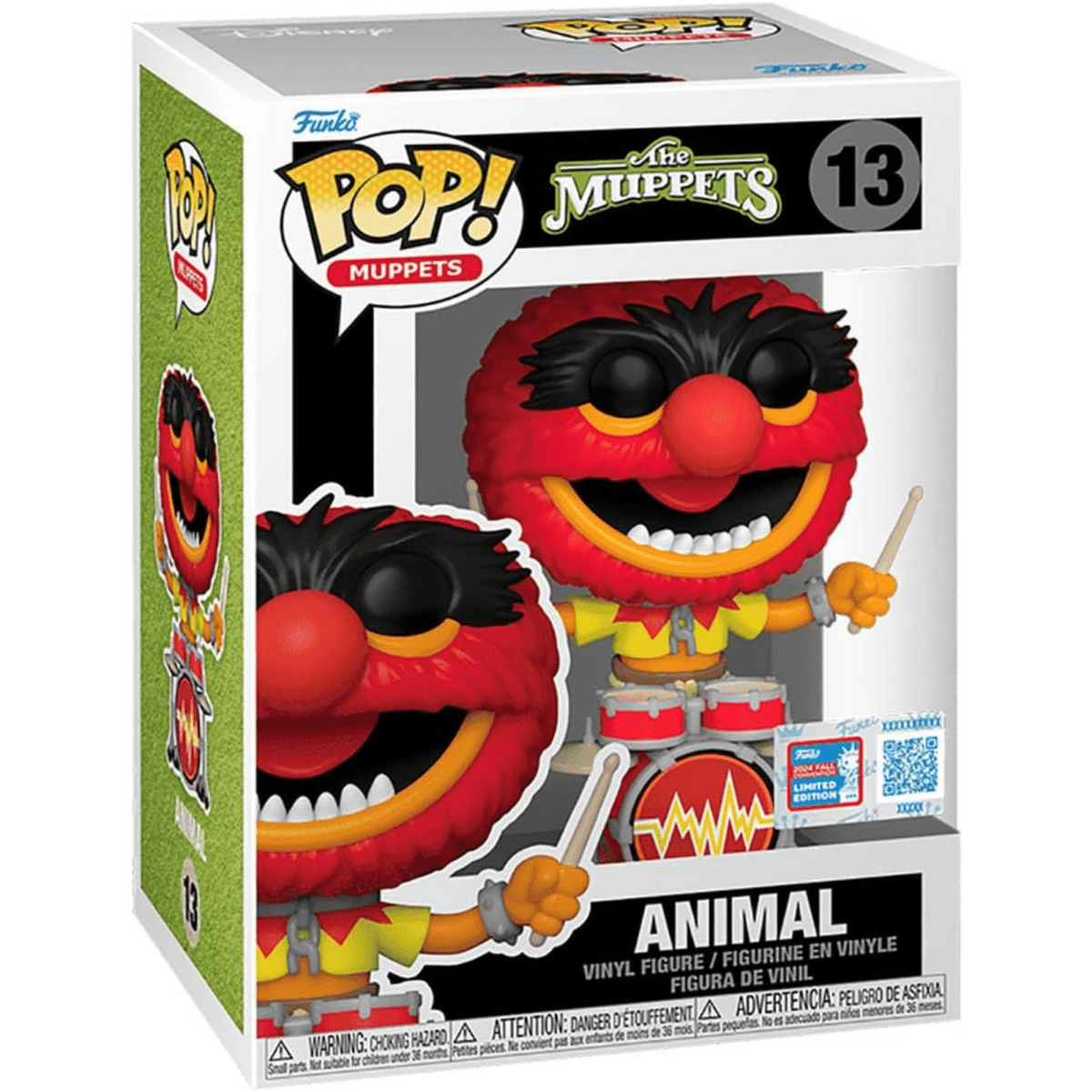 The Muppets - Animal (2024 Fall Convention Limited Edition) #13 - Funko Pop! Vinyl Disney - Persona Toys