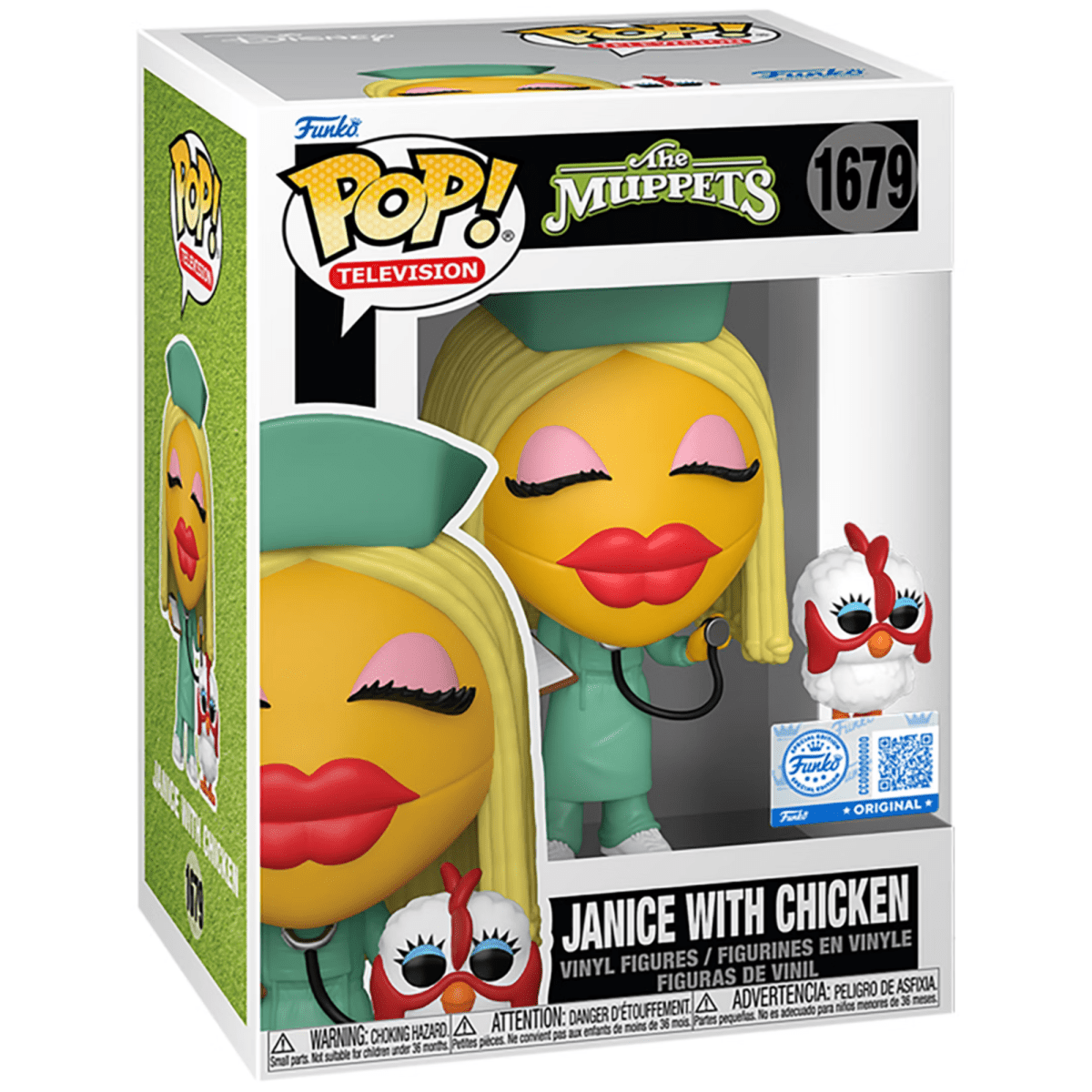 The Muppets - Janice with Chicken (Special Edition) 1679 - Funko Pop! Vinyl Disney - Persona Toys