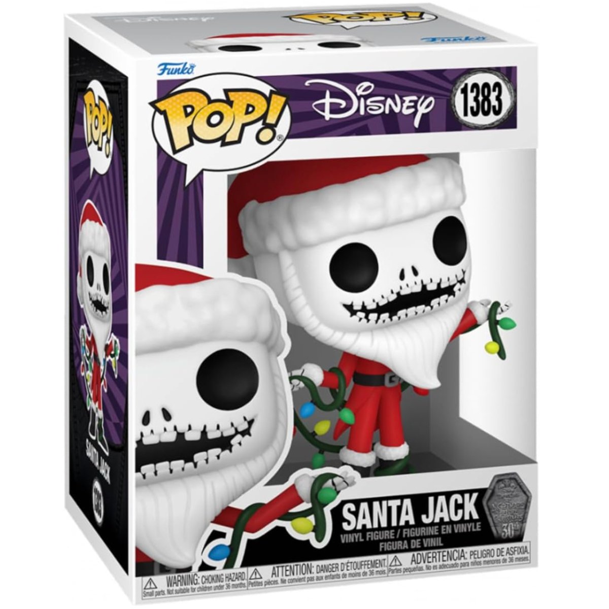 The Nightmare Before Christmas - Santa Jack #1383 - Funko Pop! Vinyl Disney - Persona Toys