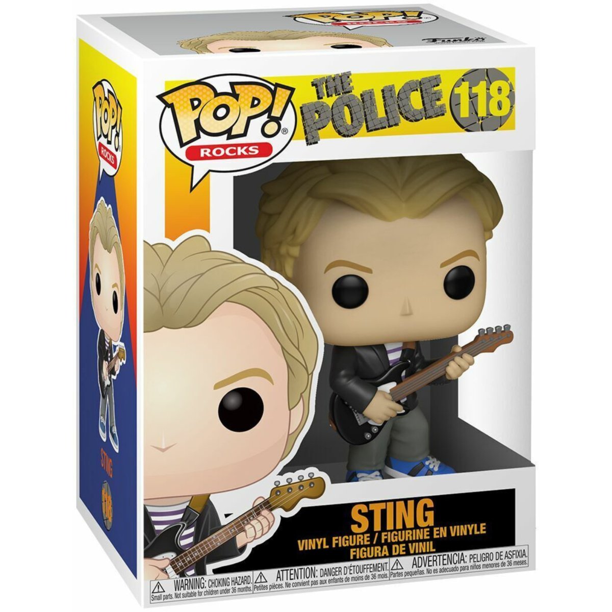 The Police - Sting #118 - Funko Pop! Vinyl Rocks - Persona Toys