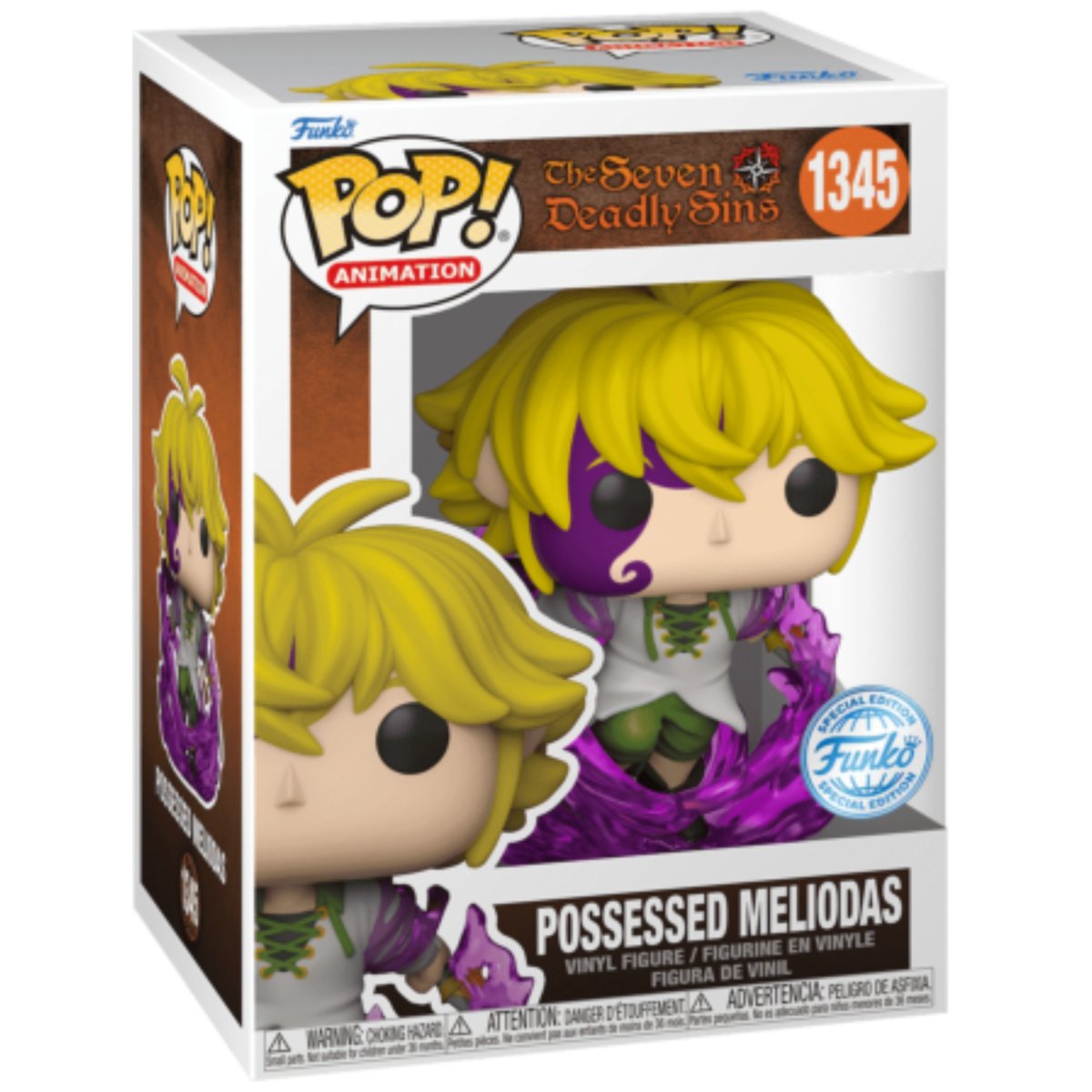 The Seven Deadly Sins - Possessed Meliodas (Special Edition) #1345 - Funko Pop! Vinyl Anime - Persona Toys