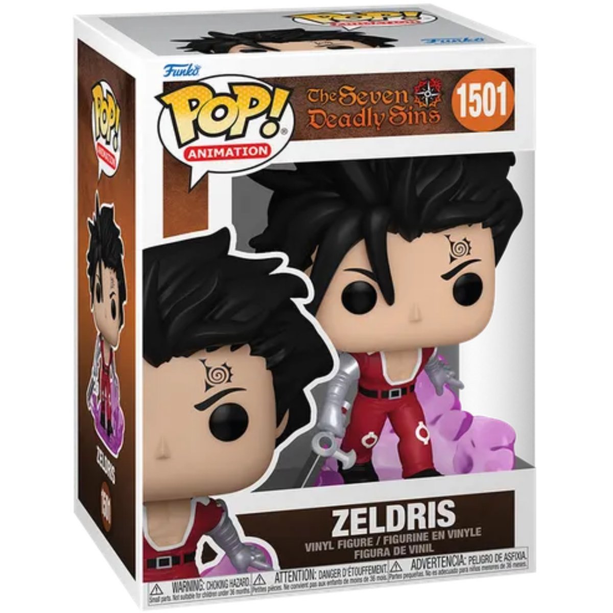 The Seven Deadly Sins - Zeldris #1501 - Funko Pop! Vinyl Anime - Persona Toys