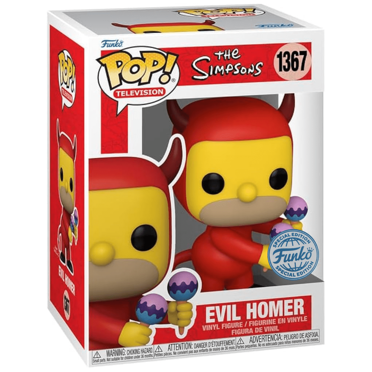 The Simpsons - Evil Homer (Special Edition) 1367 - Funko Pop! Vinyl Animation - Persona Toys