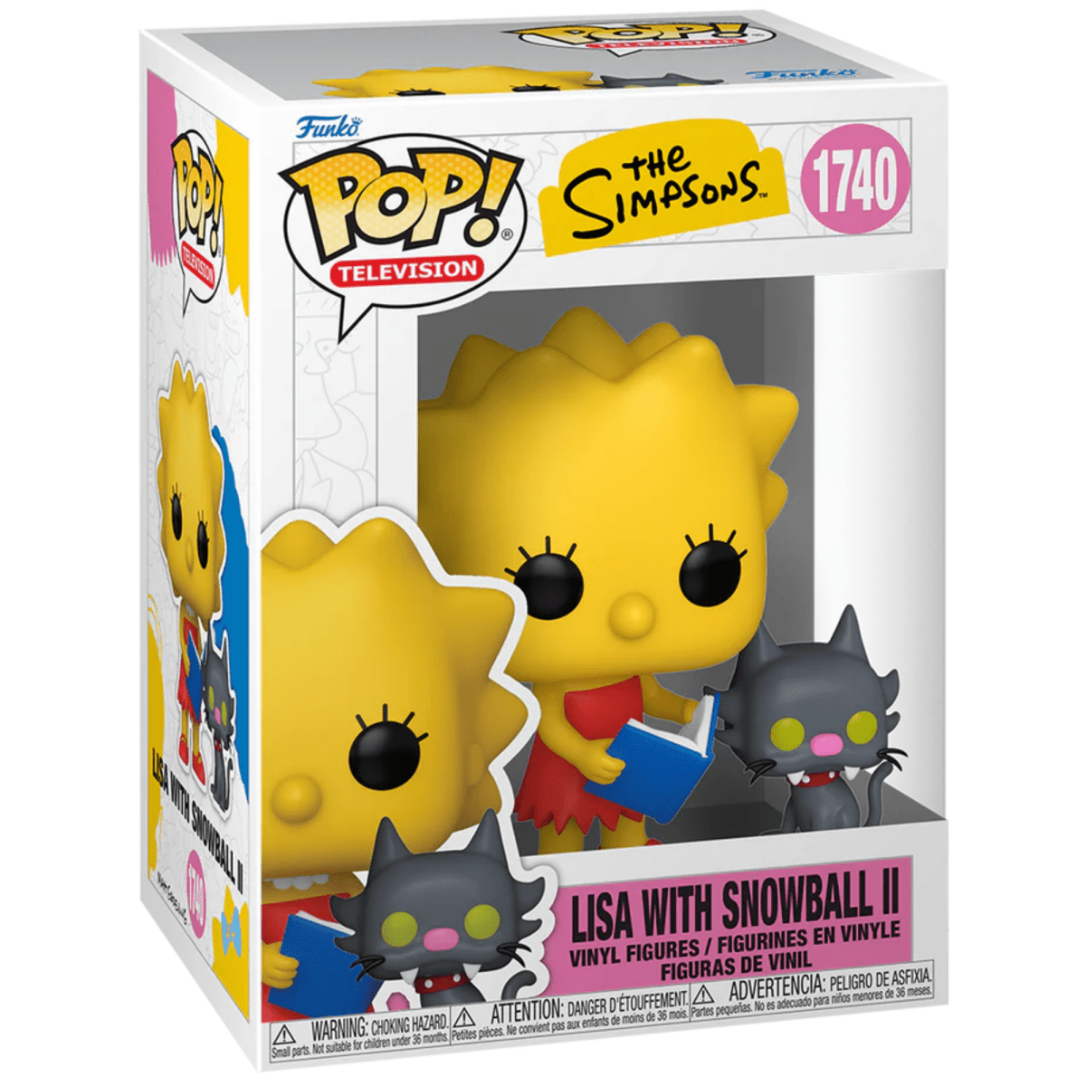 The Simpsons - Lisa with Snowball II 1740 - Funko Pop! Vinyl Animation - Persona Toys