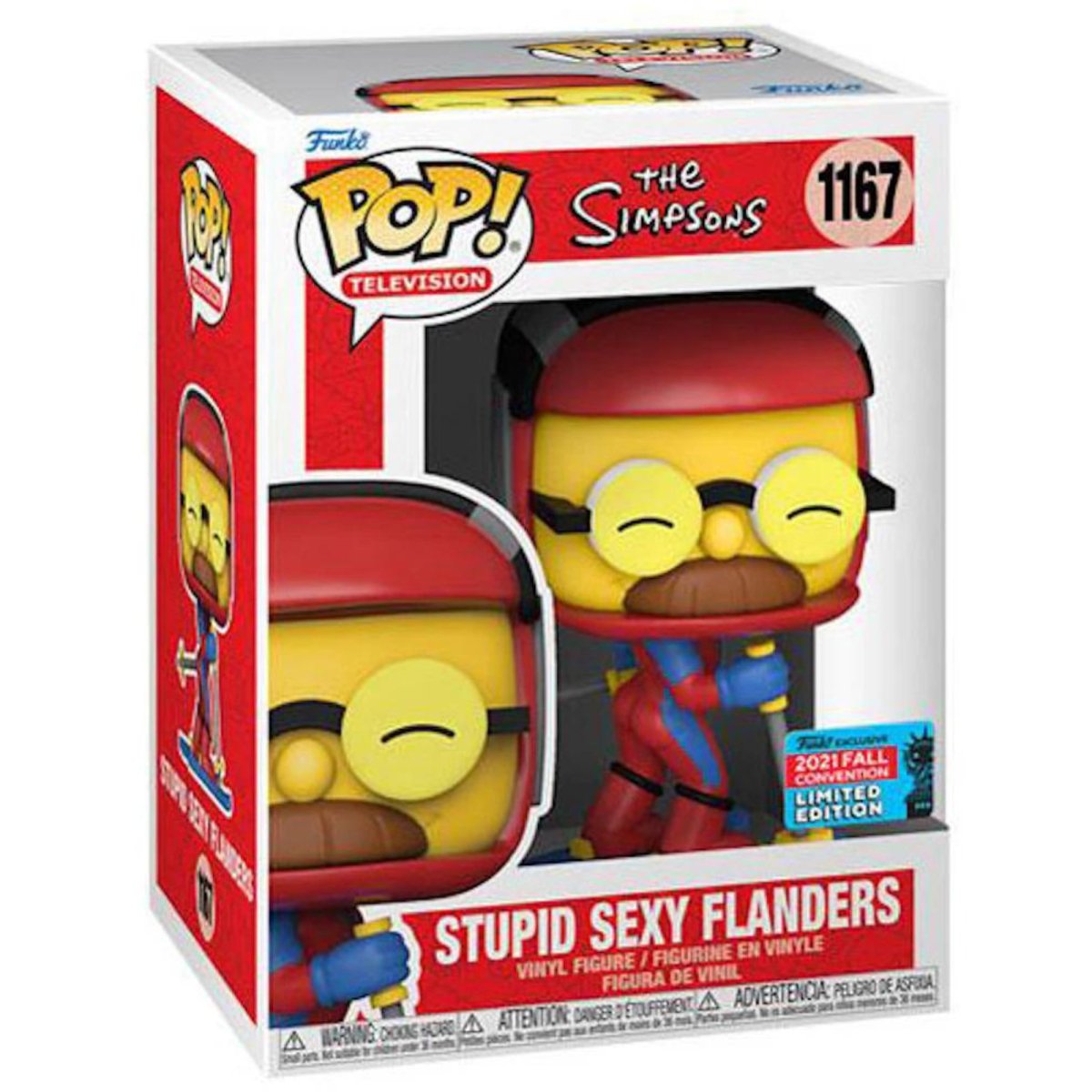 The Simpsons - Stupid Sexy Flanders (2021 Fall Convention Limited Edition) #1167 - Funko Pop! Vinyl Animation - Persona Toys