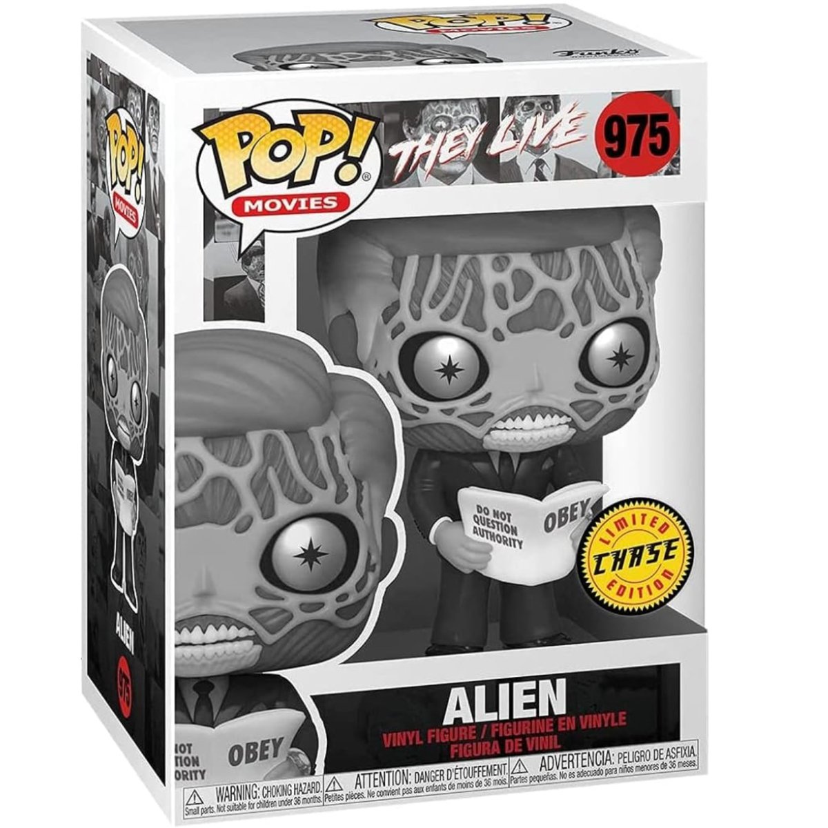 They Live - Alien (Chase) #975 - Funko Pop! Vinyl Movies - Persona Toys