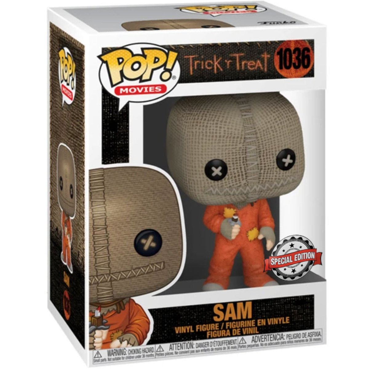 Trick 'R Treat - Sam [Candy Knife] (Special Edition) #1036 - Funko Pop! Vinyl Movies - Persona Toys